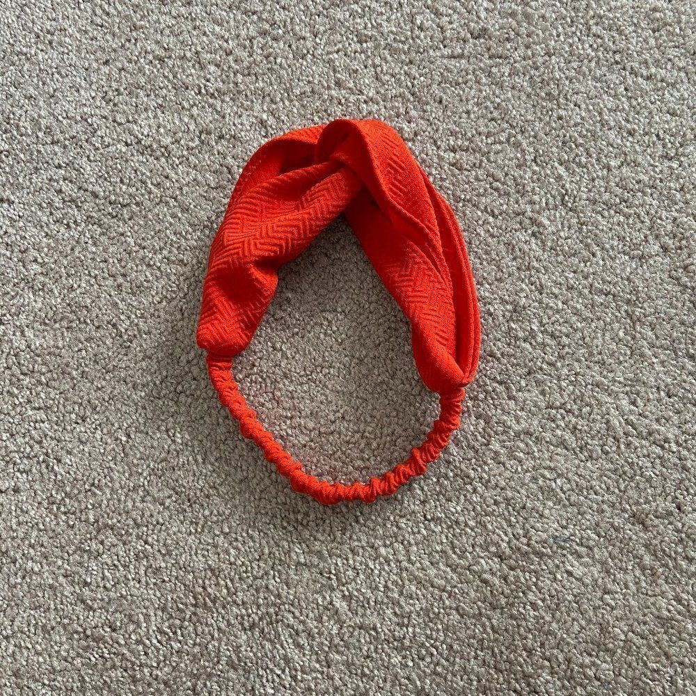 Red Boho Headband 